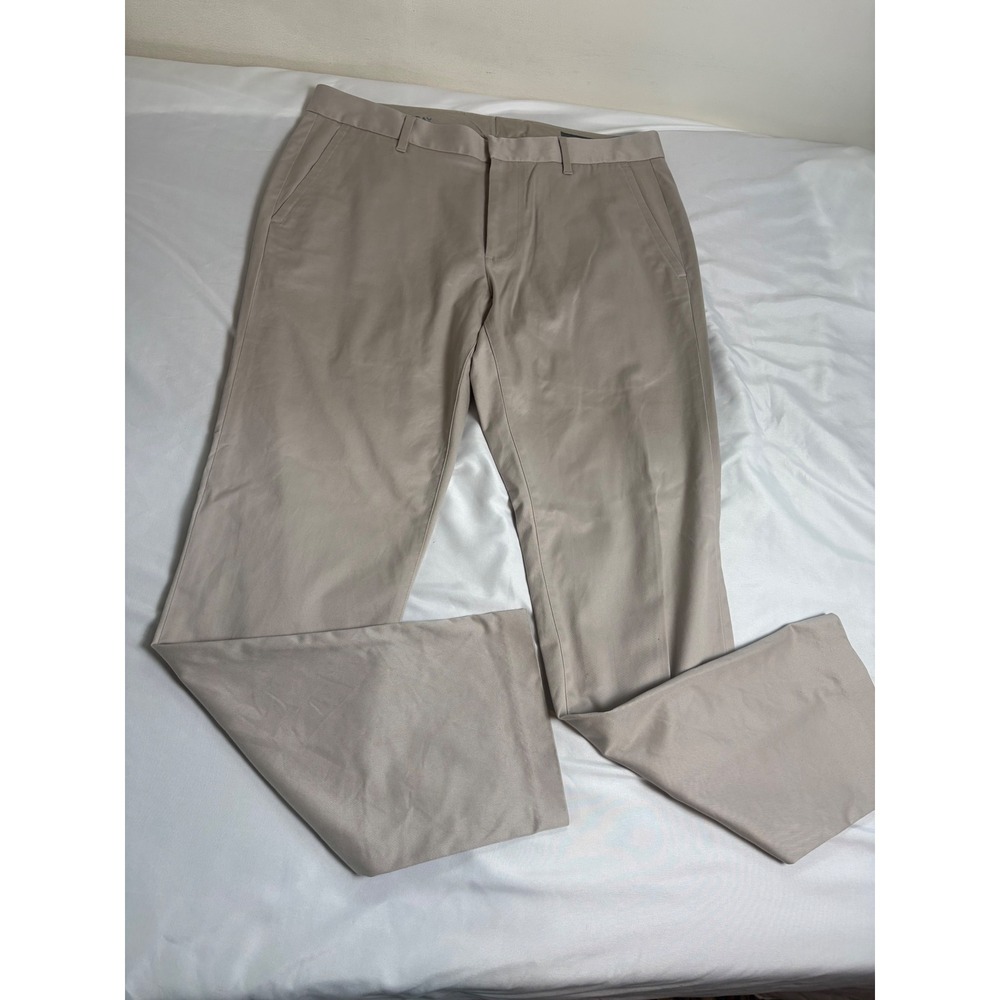Bonobos Chinos Mens 32x30 Tan Excellent Slim Fit Stretch Khaki Wednesday Pants